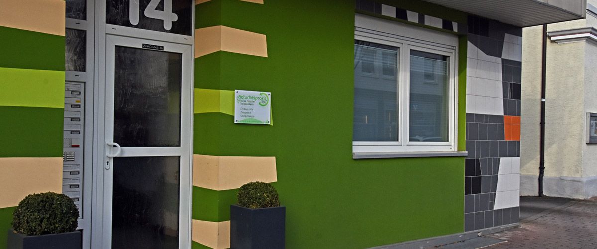 Naturheilpraxis Eingang